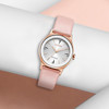 西铁城皮带不锈钢镀粉金色光动能镶钻女表EM0733-16A 商品缩略图2
