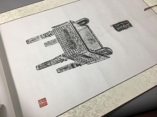 【文创系列】原拓挂轴全形拓珂罗版 商品图1