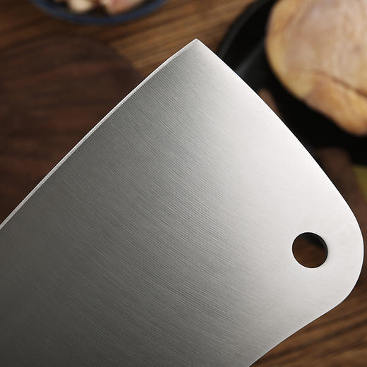 京东京造 德国进口不锈钢 厨房家用剁骨刀7寸 优质5cr15mov钢材 商品图1