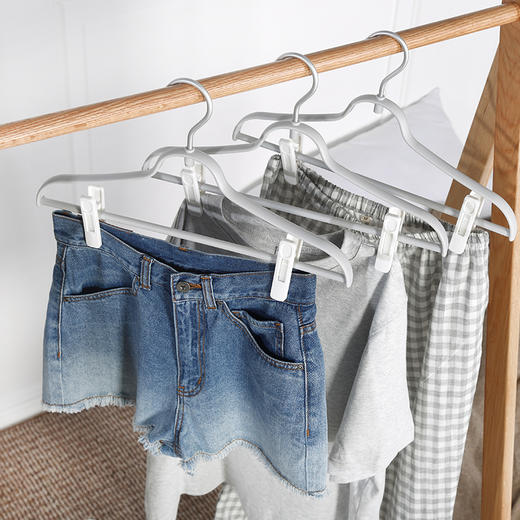 京东京造  无痕裤夹晾衣架 3个装 商品图3