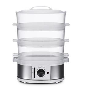 *摩飞MR1148电蒸笼多功能家用电蒸锅三层透明大容量电蒸屉