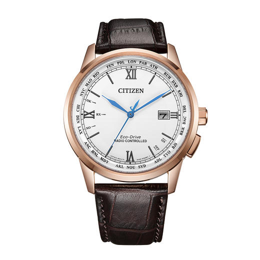 羽生结弦同款CB0152-16A 西铁城空中之鹰系列光动能万年历电波男表 商品图1