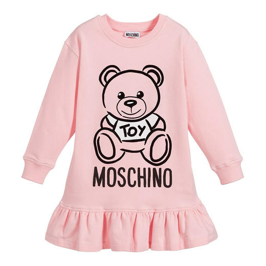 moschinokids莫斯奇诺童装童装女童经典小熊印花短裙hdv085lda17