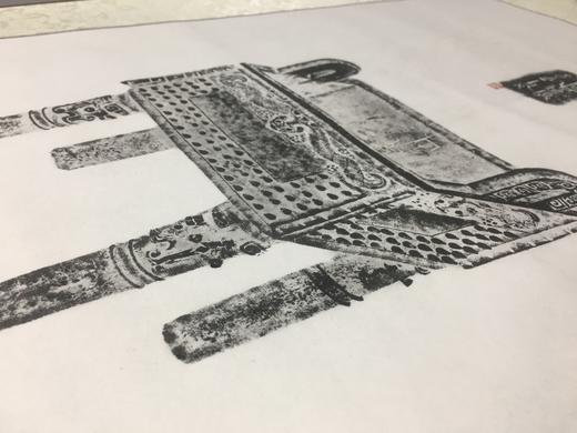 【文创系列】原拓挂轴全形拓珂罗版 商品图3