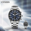 西铁城CITIZEN不锈钢运动计时经典时尚光动能男表CA0690-88L 商品缩略图2