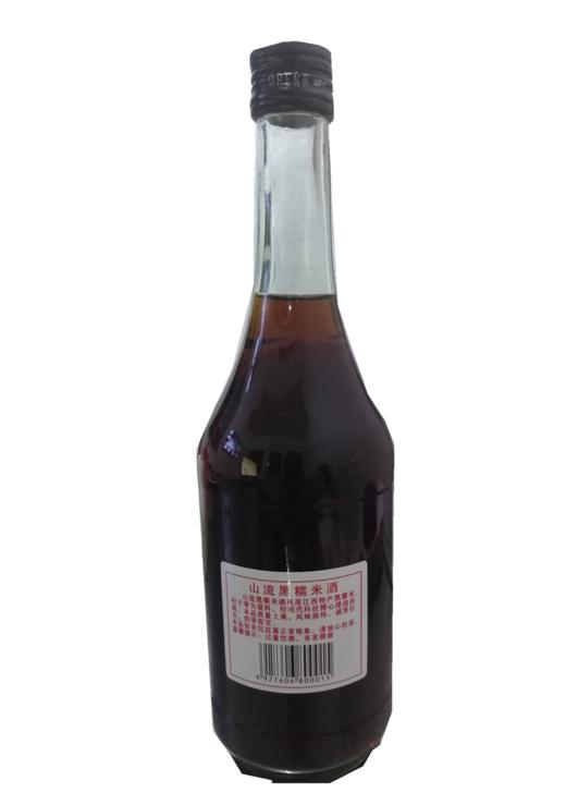 山流 黑糯米酒(12% 650ml)1*12 商品图1