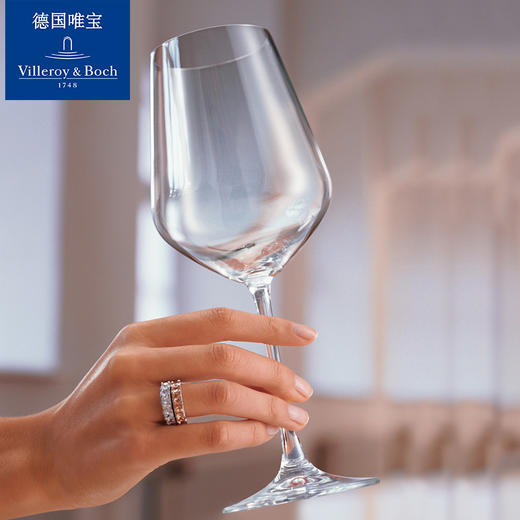 villeroyboch德国唯宝进口水晶玻璃红酒杯4个装 16-6621-0020（散瓷） 商品图1
