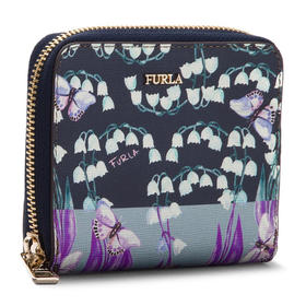 【香港直邮】Furla 芙拉 女士深蓝多彩钱包 963199