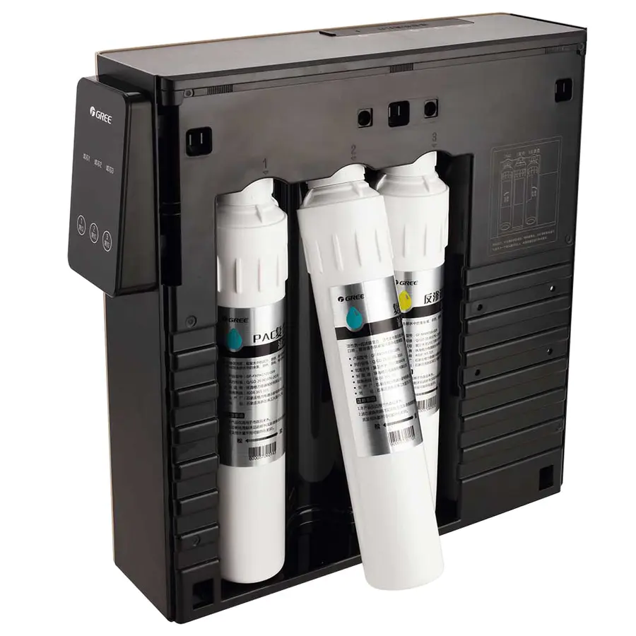 格力·反渗透壁挂式净水机wte-pt16-3087(黑 金)