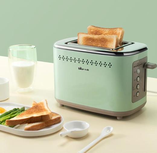【面包机】。小熊多士炉早餐机三明治机烤面包机烤吐司机不锈钢机身DSL-C02D2 商品图4