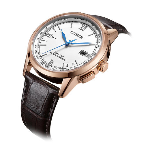 羽生结弦同款CB0152-16A 西铁城空中之鹰系列光动能万年历电波男表 商品图4