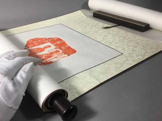 【文创系列】原拓挂轴北魏碑拓 商品图2