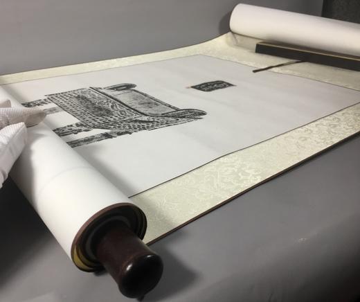 【文创系列】原拓挂轴全形拓珂罗版 商品图2