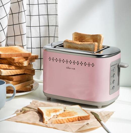 【面包机】。小熊多士炉早餐机三明治机烤面包机烤吐司机不锈钢机身DSL-C02D2 商品图3