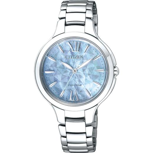 西铁城日本官方正品光动能贝母表盘防水时尚潮流夜光女表EP5991-57D 商品图2