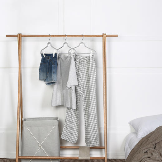 京东京造  无痕裤夹晾衣架 3个装 商品图2