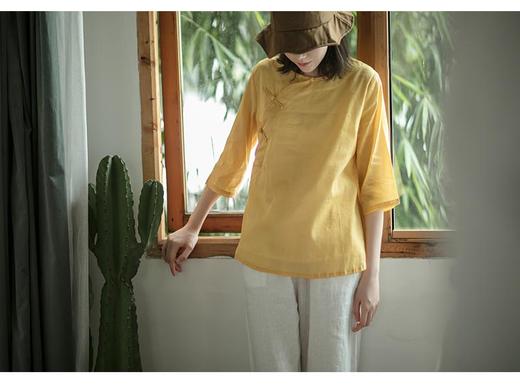 裁缝学苑 AG01复古盘扣套头衫1:1实物服装纸样剪裁图纸牛皮纸样 商品图4