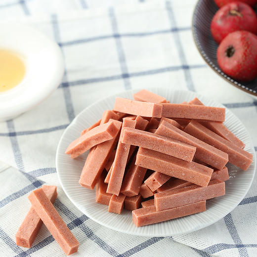 京东京造 蜂蜜山楂条100g 童年零食 果脯蜜饯 果干小吃 休闲食品 商品图0