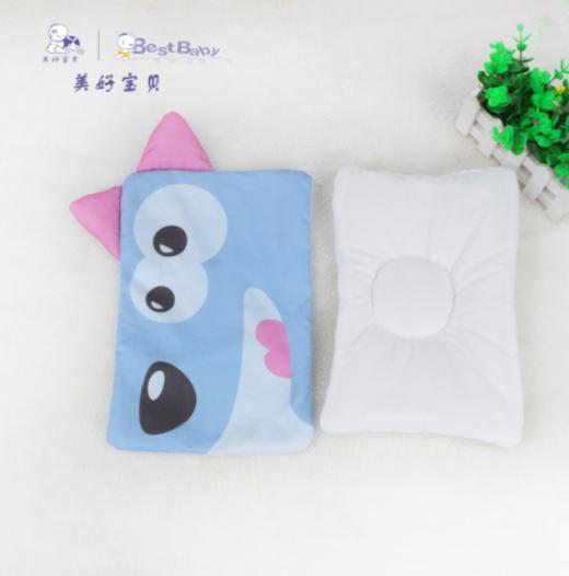 【婴儿枕】*美好宝贝 卡通婴儿防扁头枕 喷胶棉U型婴儿定型枕 商品图1