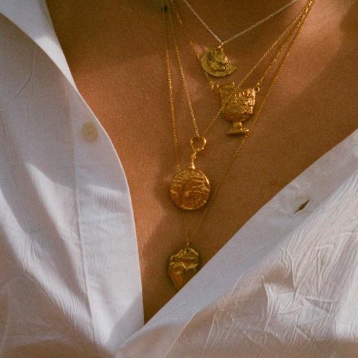 北京仓｜Alighieri-经典Lion Club-Twilight 狮子 项链（银链）［英国设计师］ 商品图2