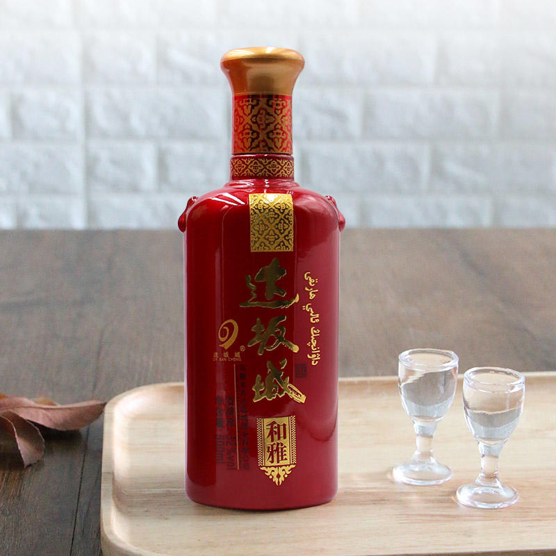 21元】新疆达坂城 和雅浓香型白酒 纯粮食酒52度500ml