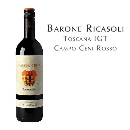 瑞卡索西尼红, 意大利 托斯卡纳IGT  Ricasoli Campo Ceni Rosso, Italy Toscana IGT 商品图0