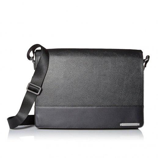 Calvin Klein/CK卡文克莱黑色电脑包公文包 斜跨包 750223-BlackJPY带授权招加盟代理 商品图0