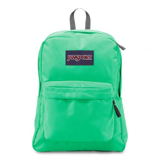 JANSPORTSuperBreak25 L湖绿色600D涤纶双肩包学生包 JS00T5010D6JPY带授权招加盟代理