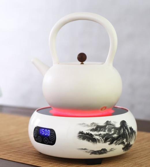 【电陶炉】。茶亲触摸云山款家用煮茶静音耐用智能迷你小型电陶炉茶炉 商品图0
