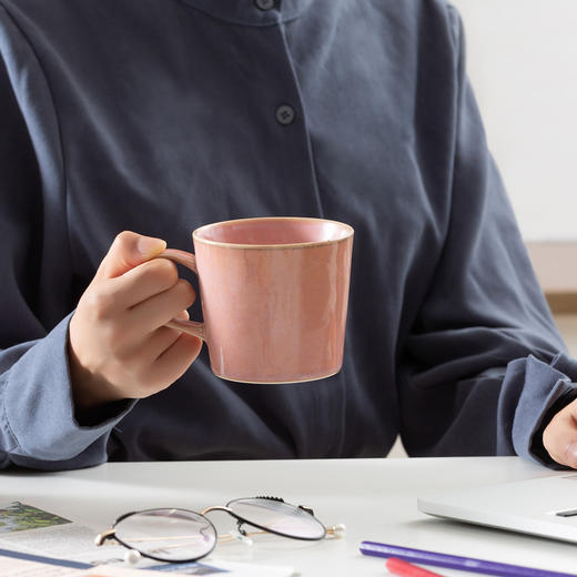 日本原产AITO Natural color美浓烧陶瓷摩登色马克杯 商品图8