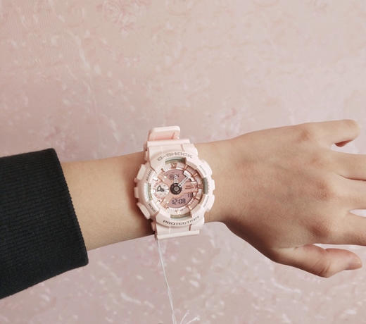 Casio卡西欧 G-Shock 系列 潮流夜跑防水女表 商品图7