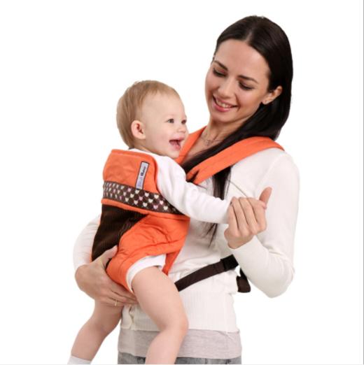 【婴儿背带】*多功能婴儿背带前抱式透气通用宝宝抱带新生儿横抱式背带 商品图0
