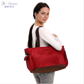 【母婴用品】手提式妈咪包斜跨防水牛津布大容量多功能外出待产母婴包手提包