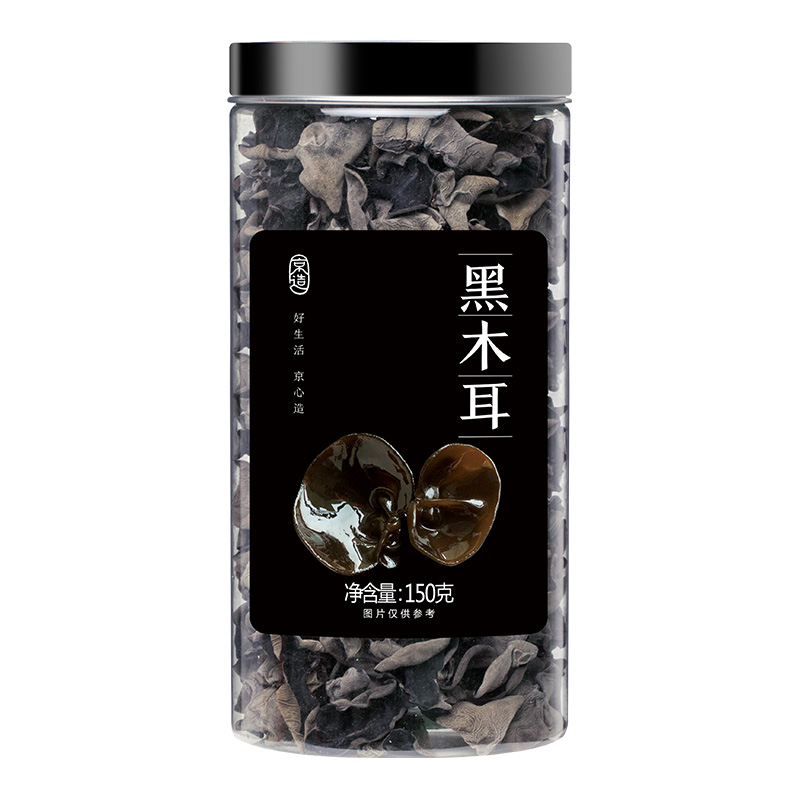 京东京造 黑木耳150g 东北特产 肉厚 南北干货