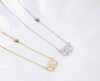【首饰】小香风双C项链 S925纯银锁骨链创意个性饰品 商品缩略图0