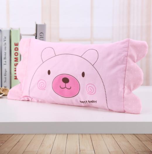 【婴儿用品】*婴儿用品宝宝枕头四季通用婴儿枕头防偏头婴儿加长枕无凹槽 商品图1