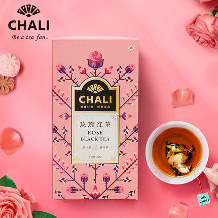 [145元任选3盒]CHALI 玫瑰红茶 袋泡茶 茶里公司出品 商品图2