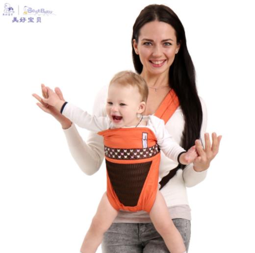 【婴儿背带】*多功能婴儿背带前抱式透气通用宝宝抱带新生儿横抱式背带 商品图1