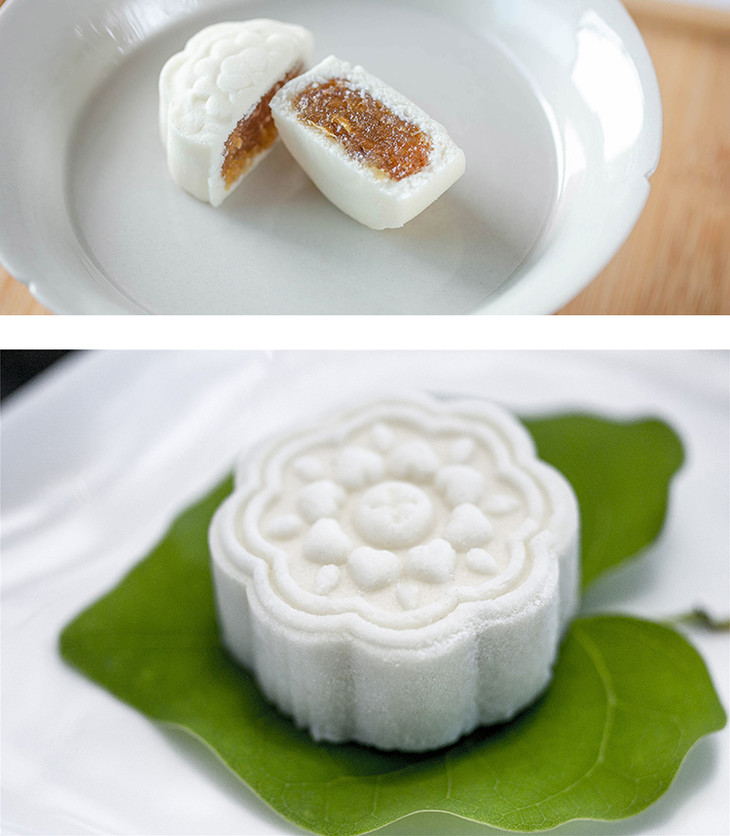 新品推荐新鲜茉莉花糕手工美食