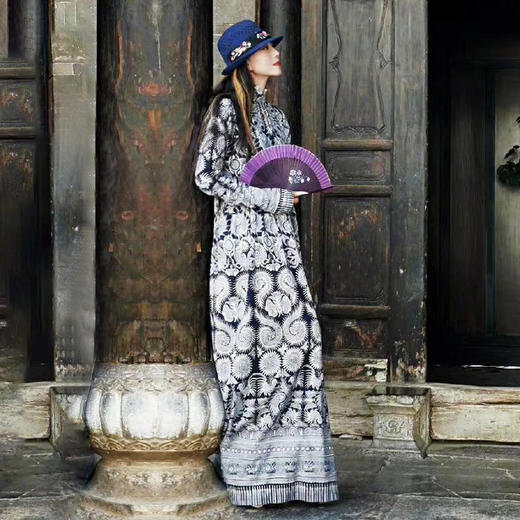 大乐之野印花连衣裙 |  杨老师同款 | 现货加急发 商品图2