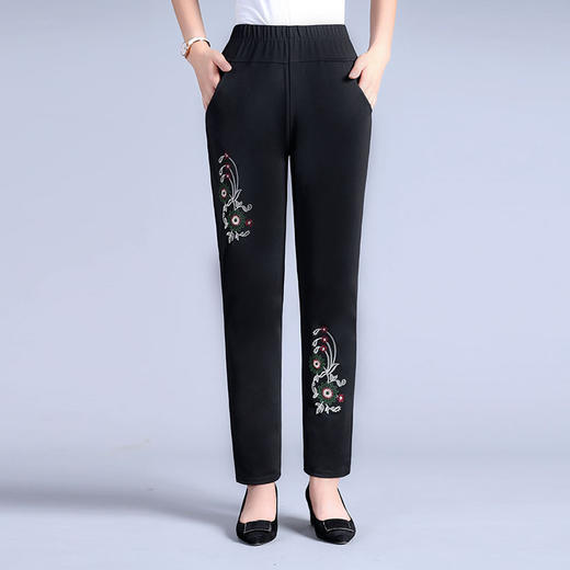 WS-09A1966新款秋季民族风绣花休闲裤 商品图1
