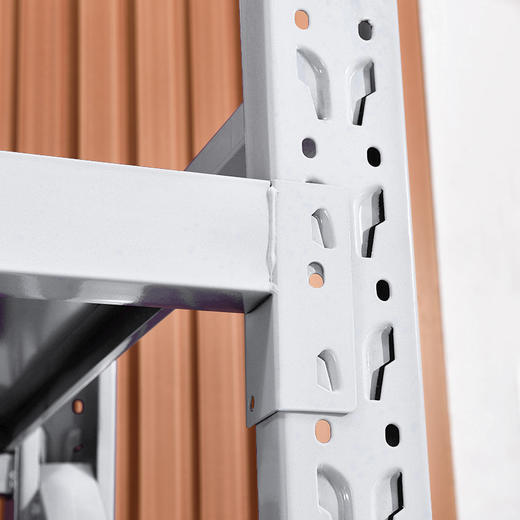 中伟仓储货架超市仓库架展示架中型2米四层主架白色款2000*600*2000mm 商品图5