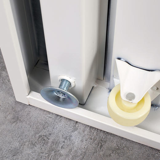 金经金属电子保密柜铁皮柜档案柜钢制密码锁文件柜办公柜暖白双节柜 商品图5