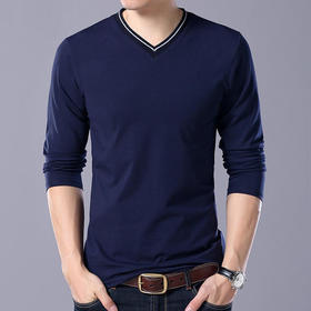 DDZ-XL8812新款2019男宽松圆领长袖t恤