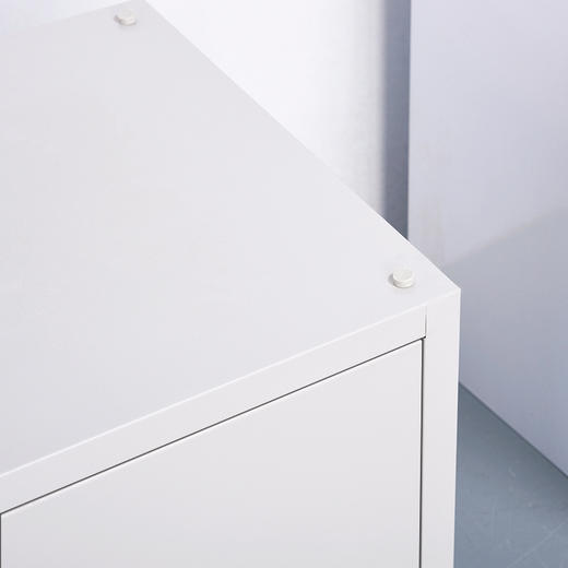 中伟矮柜钢制储物资料柜文件柜财务办公柜铁皮柜档案柜分五节单节 商品图4