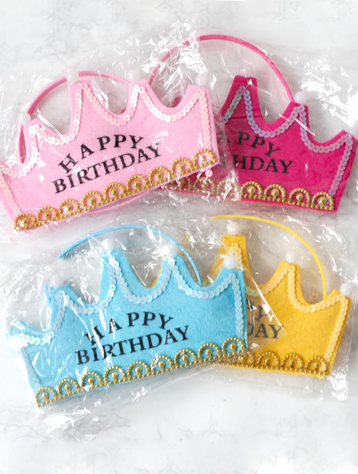 发光皇冠生日帽 商品图0