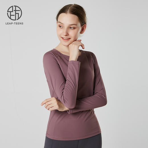 【100元任选4件】跃牌瑜伽长袖51862 (无胸垫)（清仓产品，收货7天内支持调换、不退款） 商品图4