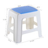 好尔 Haoer 凳子 小板凳  塑料凳子 家用浴室小方凳大号蓝色1个装 商品缩略图3