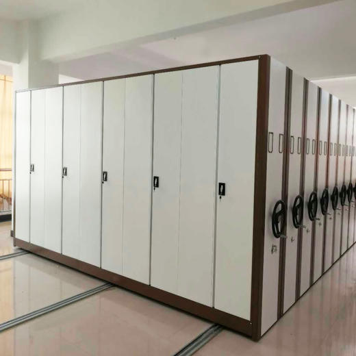 洛克菲勒 档案密集架手摇式移动档案柜文件柜B定制每立方单价 商品图3