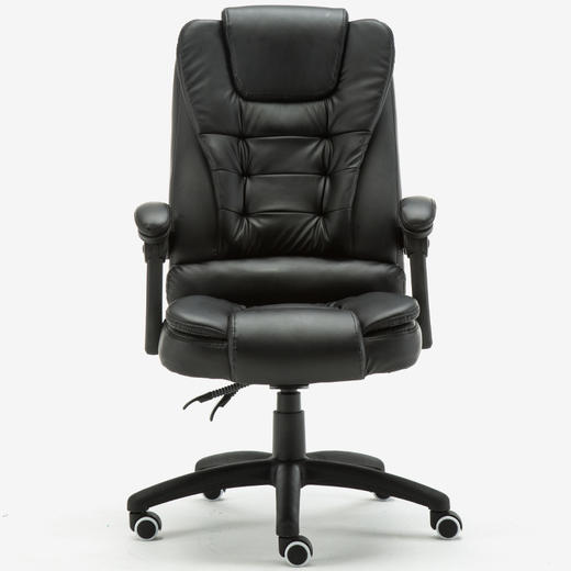 伯力斯 电脑椅 办公椅子家用 黑色眼镜蛇系列可躺椅子MD-0028 商品图0